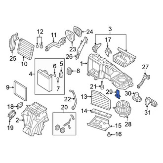 Volkswagen OE - HVAC Blower Motor Resistor