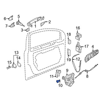 Volkswagen OE - Door Latch Screw