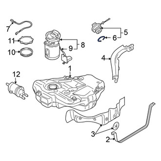 Volkswagen OE - Fuel Tank Cap Seal