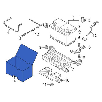 Volkswagen OE - Battery Cover