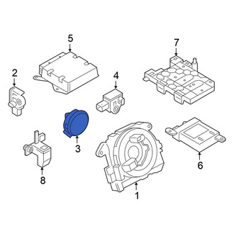 Volkswagen OE - Center Air Bag Impact Sensor