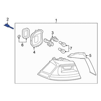 Volkswagen OE - Tail Light Clip