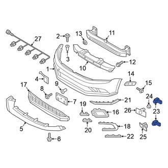 Volkswagen OE - Rear Outer Parking Aid Sensor