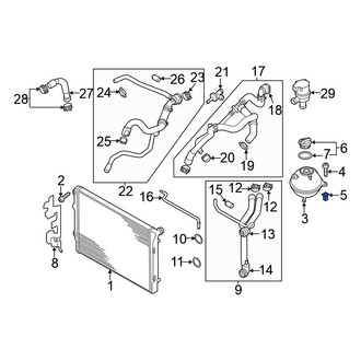 Volkswagen OE - Bumper Cover Nut