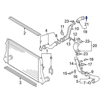 Volkswagen OE - Intercooler Tube Seal