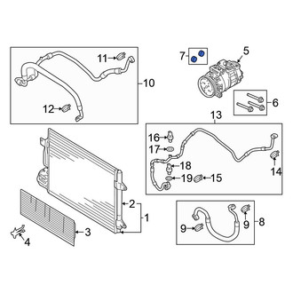Volkswagen OE - A/C Compressor Bolt Sleeve