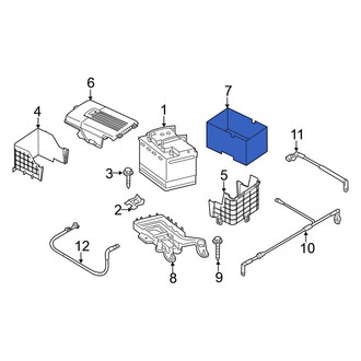 Volkswagen OE - Upper Battery Cover