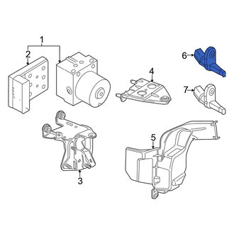 Volkswagen OE - Front Right ABS Wheel Speed Sensor