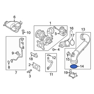 Volkswagen OE - Intercooler Seal