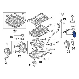 Volkswagen OE - Engine Oil Filter Element