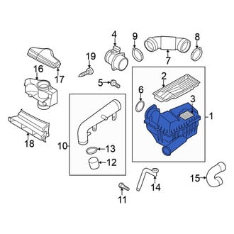 Volkswagen OE - Air Filter and Housing Assembly