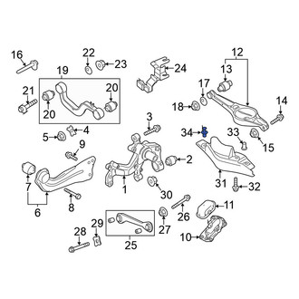 Volkswagen OE - Stone Guard Rivet