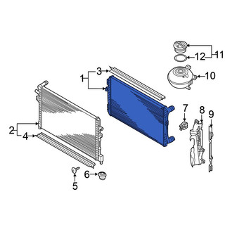 Volkswagen OE - Radiator