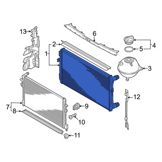 Volkswagen OE - Radiator