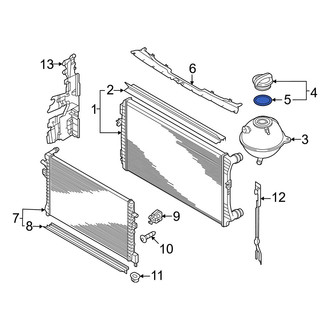 Volkswagen OE - Engine Coolant Reservoir Cap Seal