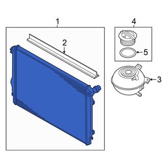Volkswagen OE - Radiator