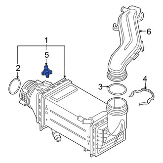Volkswagen OE - Turbocharger Boost Sensor