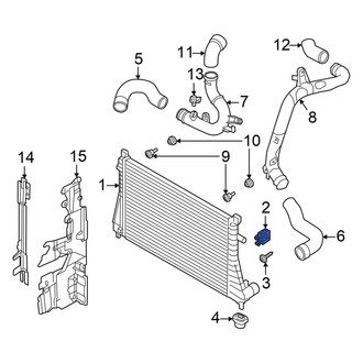 Volkswagen OE - Radiator Mount Bracket