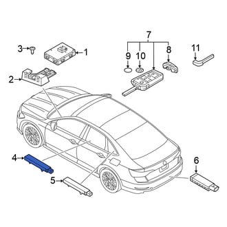 Volkswagen OE - Front Keyless Entry Antenna