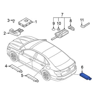 Volkswagen OE - Rear Lower Keyless Entry Antenna