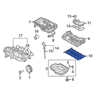 Volkswagen OE - Engine Valve Cover Gasket