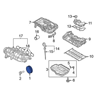 Volkswagen OE - Engine Harmonic Balancer
