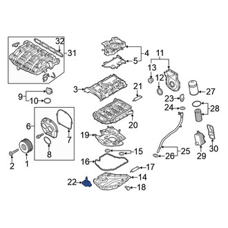 Volkswagen OE - Engine Oil Level Sensor