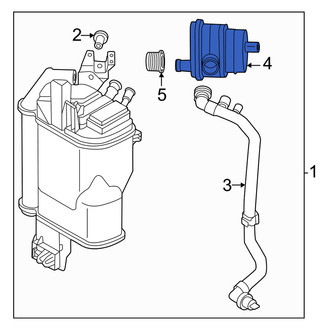 Volkswagen OE - Evaporative Emissions System Leak Detection Pump