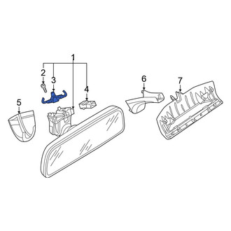 Volkswagen OE - Interior Rear View Mirror Clip