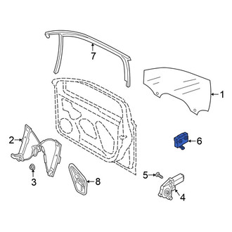 Volkswagen OE - Front Right Door Control Module