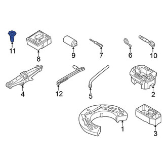 Volkswagen OE - Radio Speaker Bolt