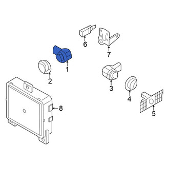 Volkswagen OE - Front Outer Parking Aid Sensor