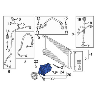 Volkswagen OE - A/C Compressor
