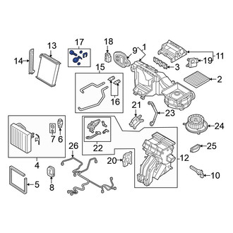 Volkswagen OE - HVAC Heater Return Pipe Gasket