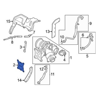 Volkswagen OE - Turbocharger Gasket