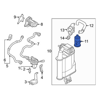 Volkswagen OE - Vapor Canister Filter