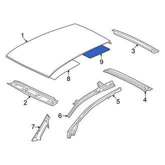 Volkswagen OE - Rear Sound Absorber