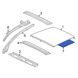 Volkswagen OE - Rear Sound Absorber