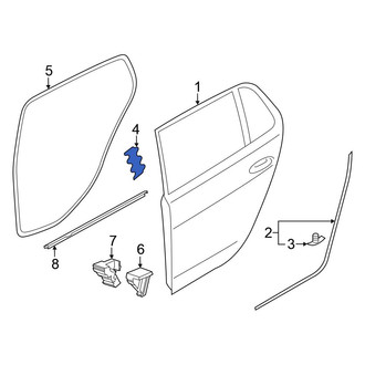 Volkswagen OE - Rear Sound Absorber