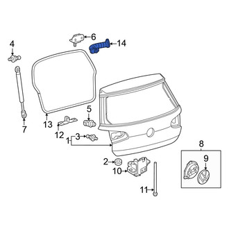 Volkswagen OE - Liftgate Grommet
