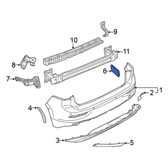 Volkswagen OE - Rear Sound Absorber