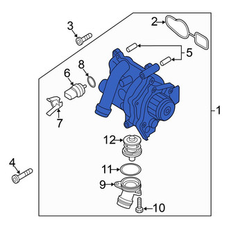 Volkswagen OE - Engine Water Pump