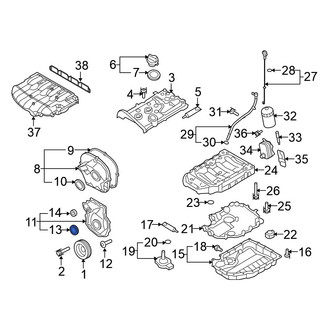 Volkswagen OE - Engine Timing Cover Seal