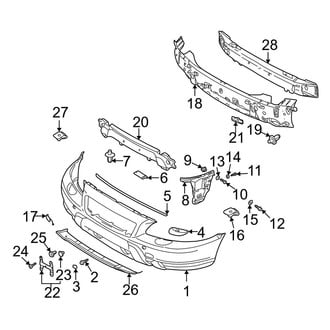 Volvo OE - Front Bumper & Grille - Bumper & Components (X/C)