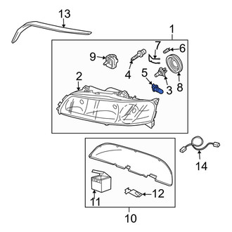 Volvo OE - Turn Signal & Parking Light Bulb