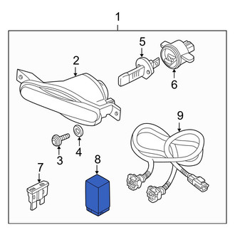 Volvo OE - Front Fog Light Relay