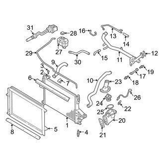 Volvo OE - Cooling - Radiator & Components