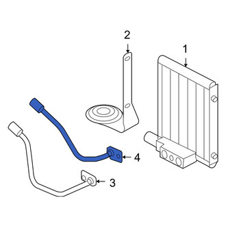 Volvo OE - Engine Oil Cooler Line