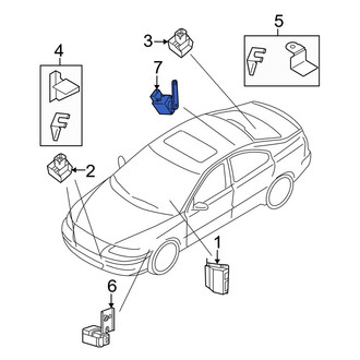 Volvo OE - Rear Suspension Ride Height Sensor