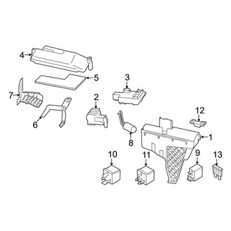 Volvo OE - Electrical Components (Relay Control Unit)